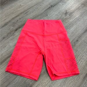 AE Pink Biker Shorts